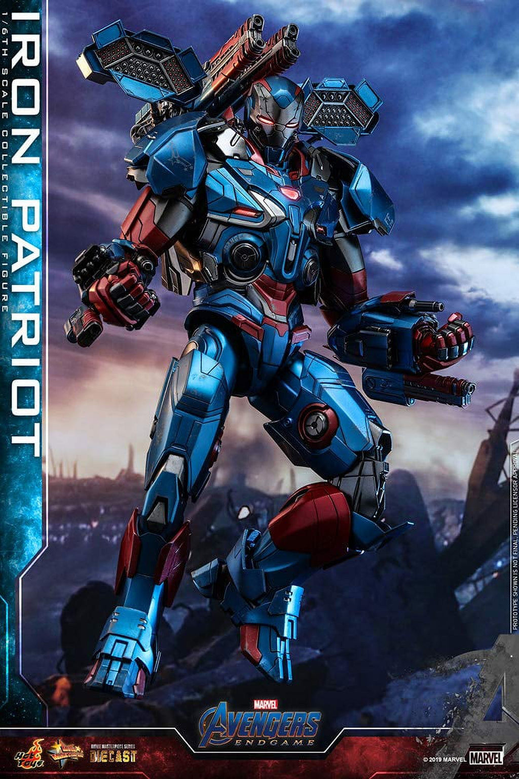 1/6 Scale Iron Patriot Figure J495