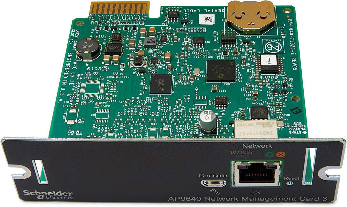 APC UPS Network Management Card 3 with 2 USB Ports and Temperature Monitoring I606628