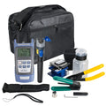 Fiber Optic FTTH Tool Kit with Fiber Cleaver & Optical Power Meter & Visual Fault Locator Z89064