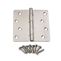 100 Pcs Satin Nickel Steel Door Hinge E79732