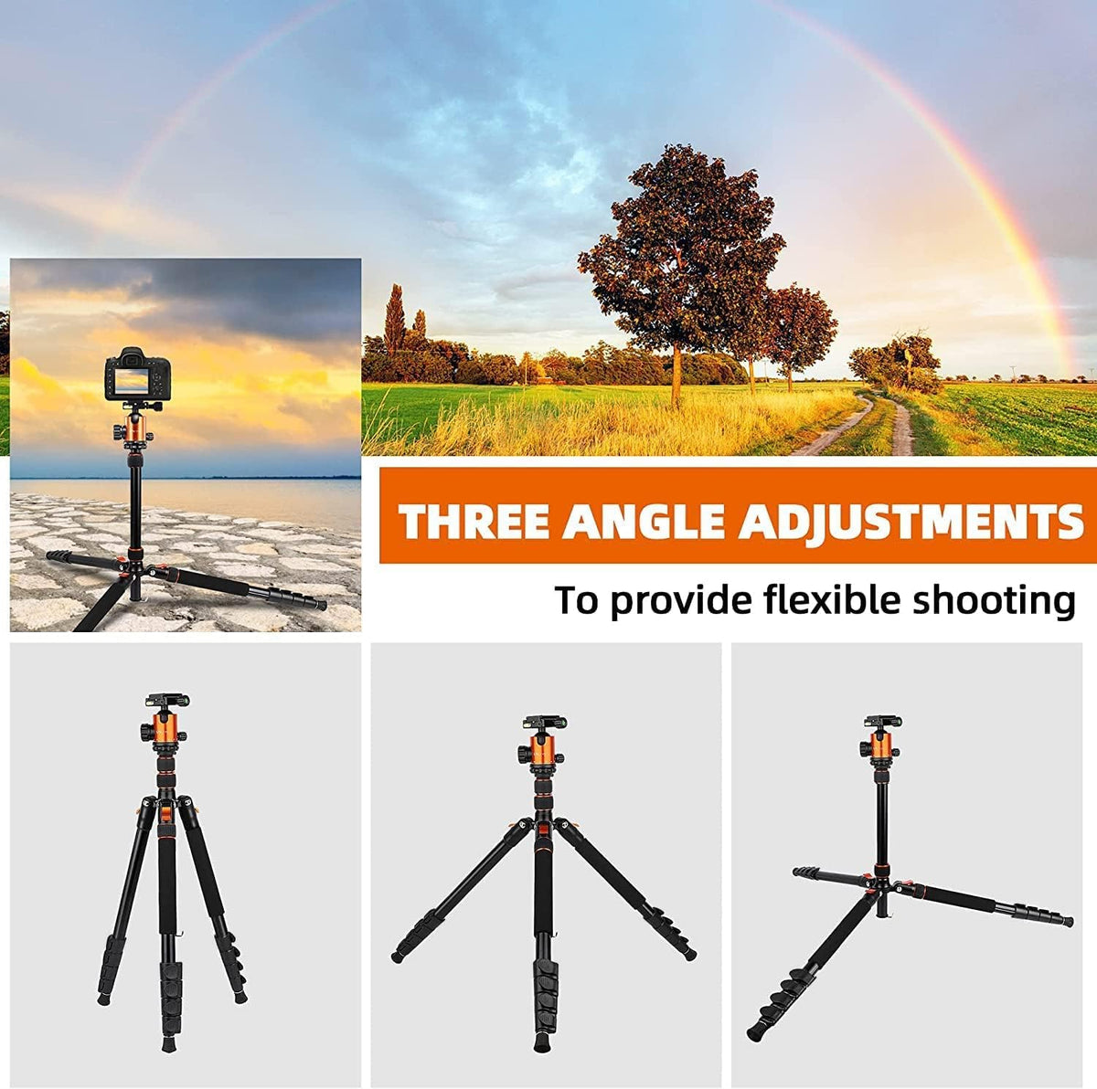 Aluminum Tripod with 360 Degree Ball Head R98944