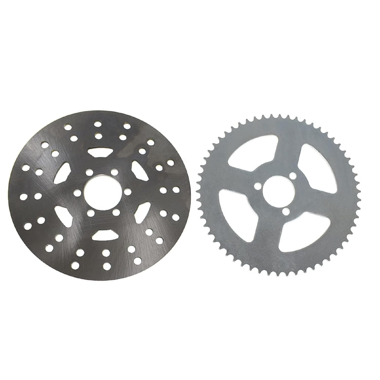 Go Kart Rear Axle Shaft Assembly Kit with Sprocket Hub Brake Chain Z78397