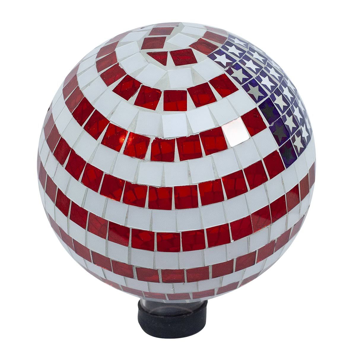 Americana Mosaic Gazing Globe V819