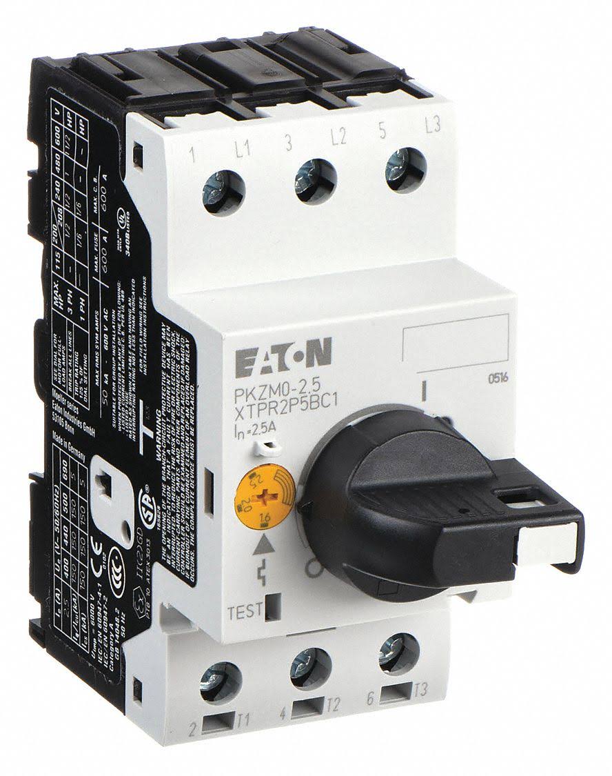Manual Mtr Protector, 2.5A, Rotary A1017