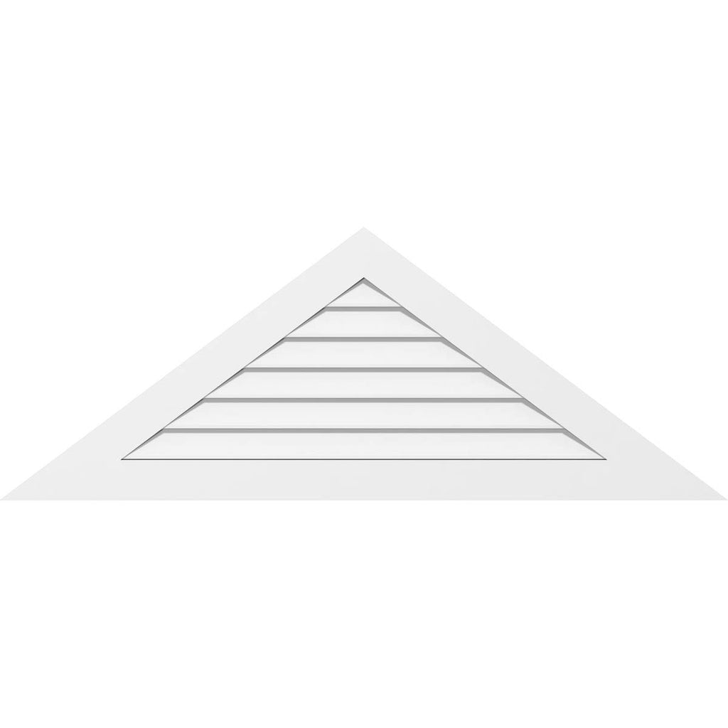 Triangle Surface Mount PVC Gable Vent D478607