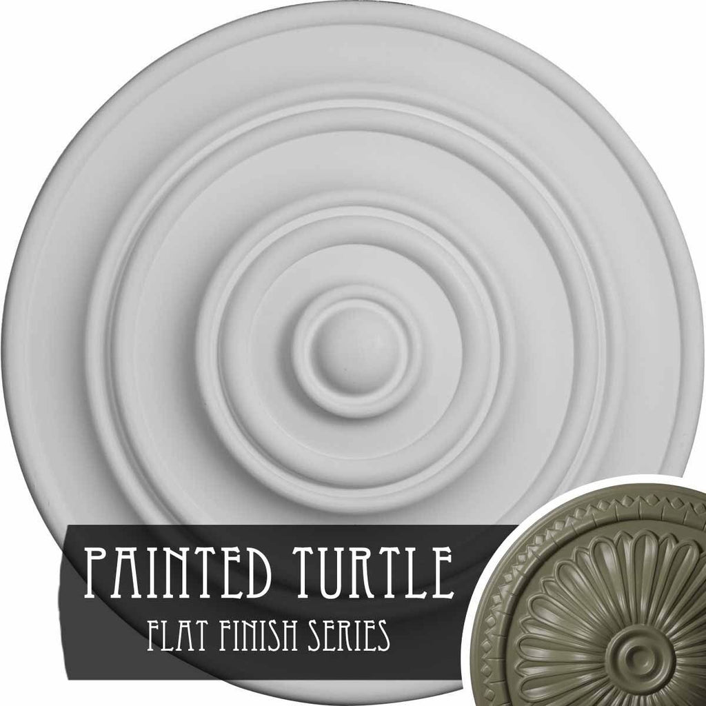 13 1/4x22OD x 1/2x22P Classic Ceiling Medallion L1082