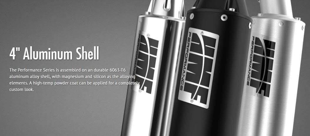 Black Performance Slip on Exhaust S968