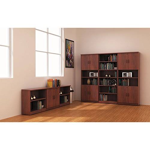 Six-Shelf Walnut Bookcase A622