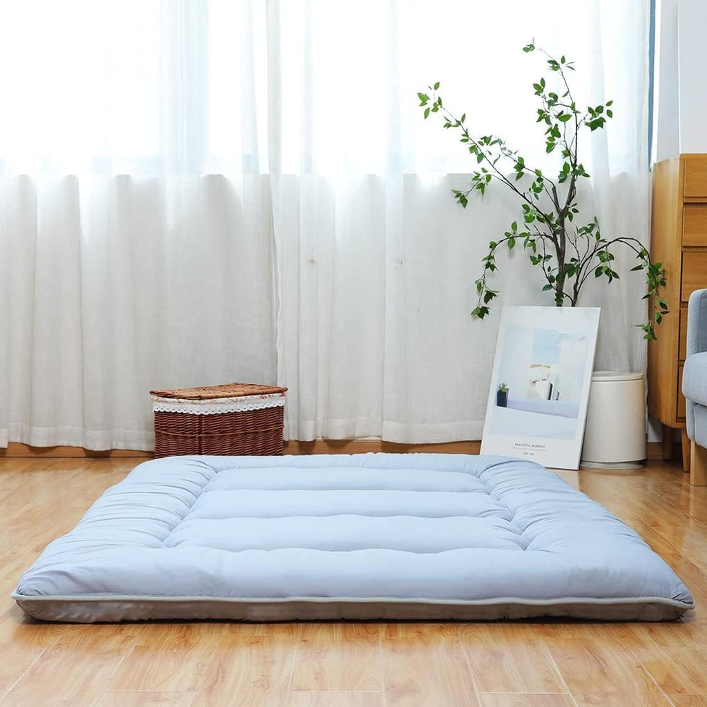 Japanese Floor Mattress Foldable Tatami Mat with Washable Cover X424566