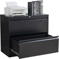 3 Drawer Metal Lateral File Cabinet with Lock P1122