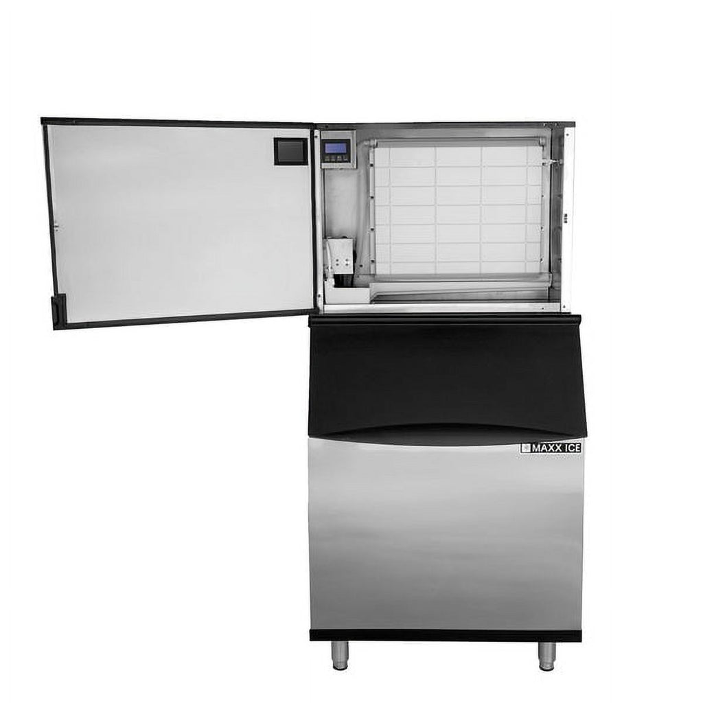Modular Ice Machine, 30" Width, Stainless Steel with Black Trim H598750