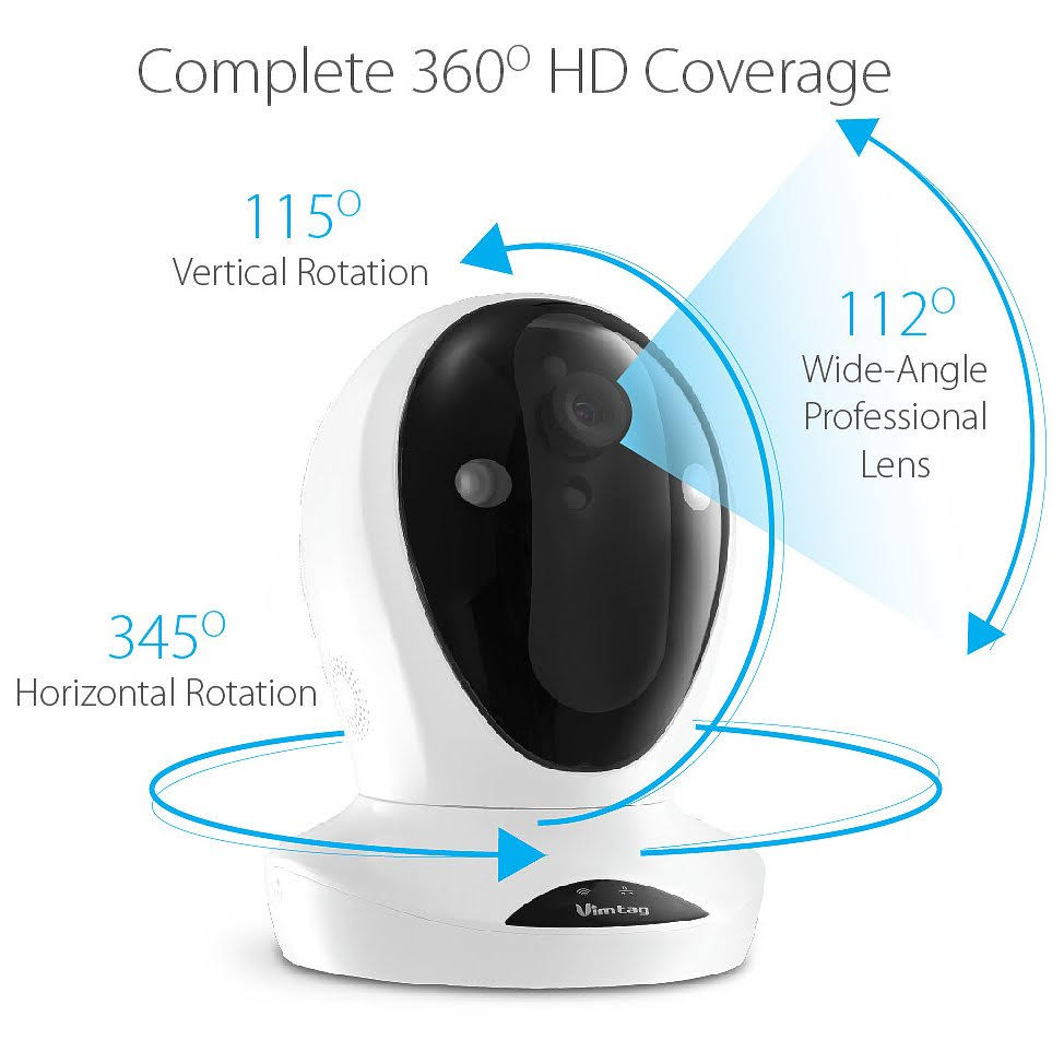 Wireless Security Camera with Two-Way Audio K7487
