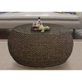 Walnut Drum Coffee Table B202930