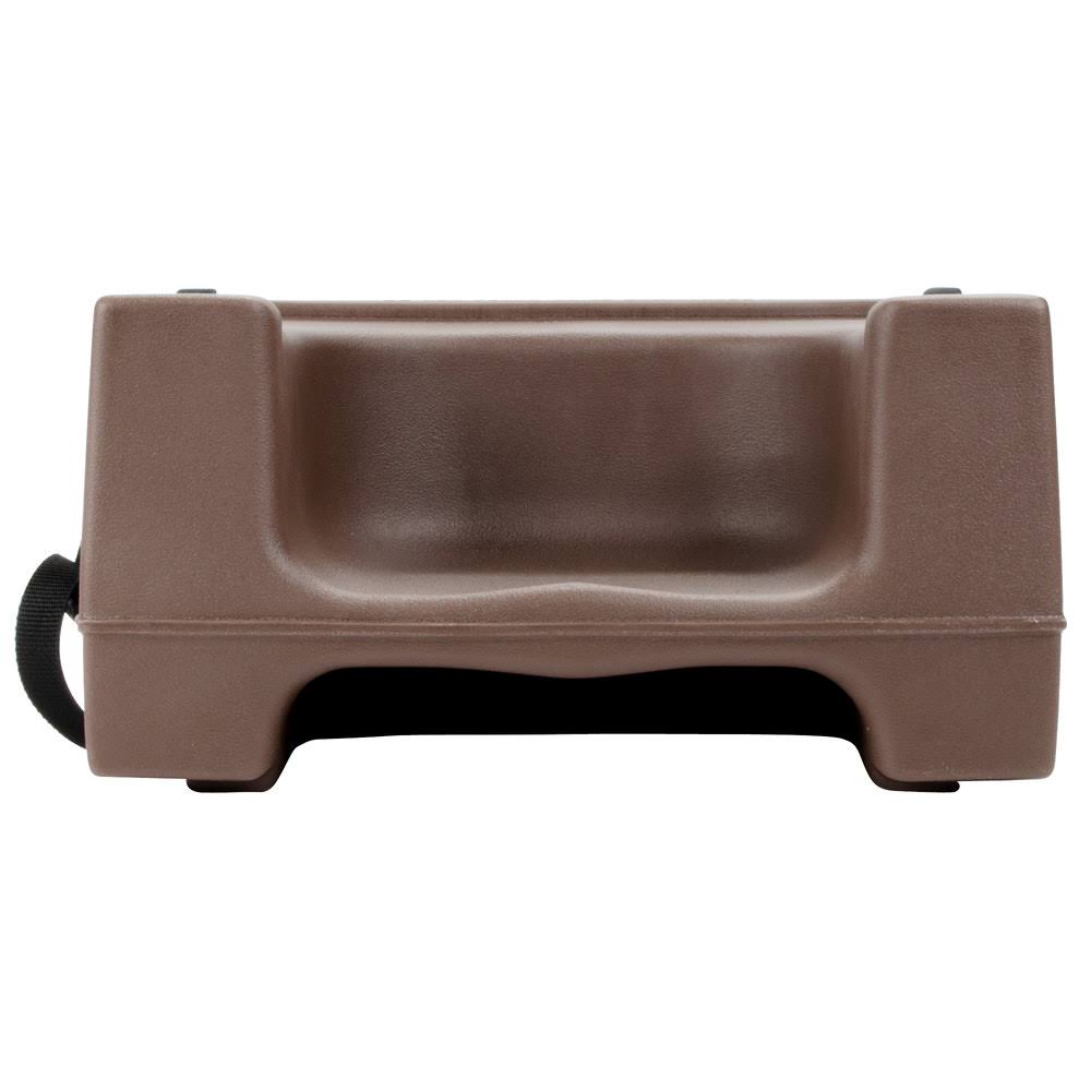 Brown Dual Height Booster Seat with Safety Strap E79208