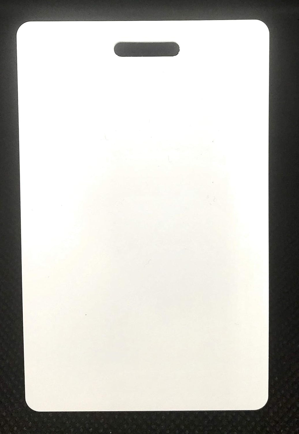 100 Blank White PVC Plastic Photo ID Card M4802