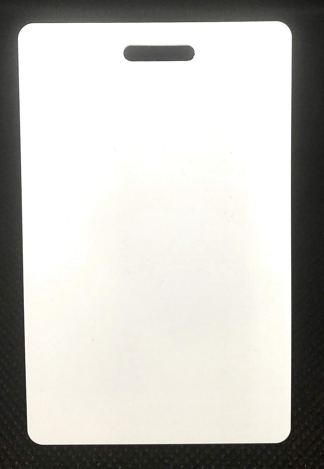 100 Blank White PVC Plastic Photo ID Card M4802