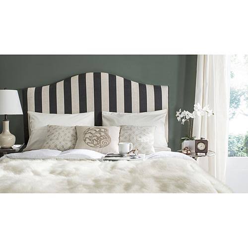 Pink/Beige Queen Headboard X386458