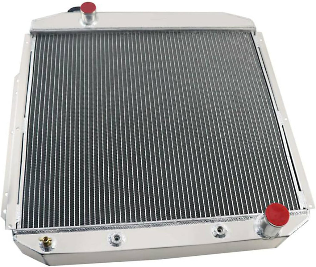 4 Row Aluminum Radiator for Ford F-100 F-250 F-350 Pickup Truck A5865