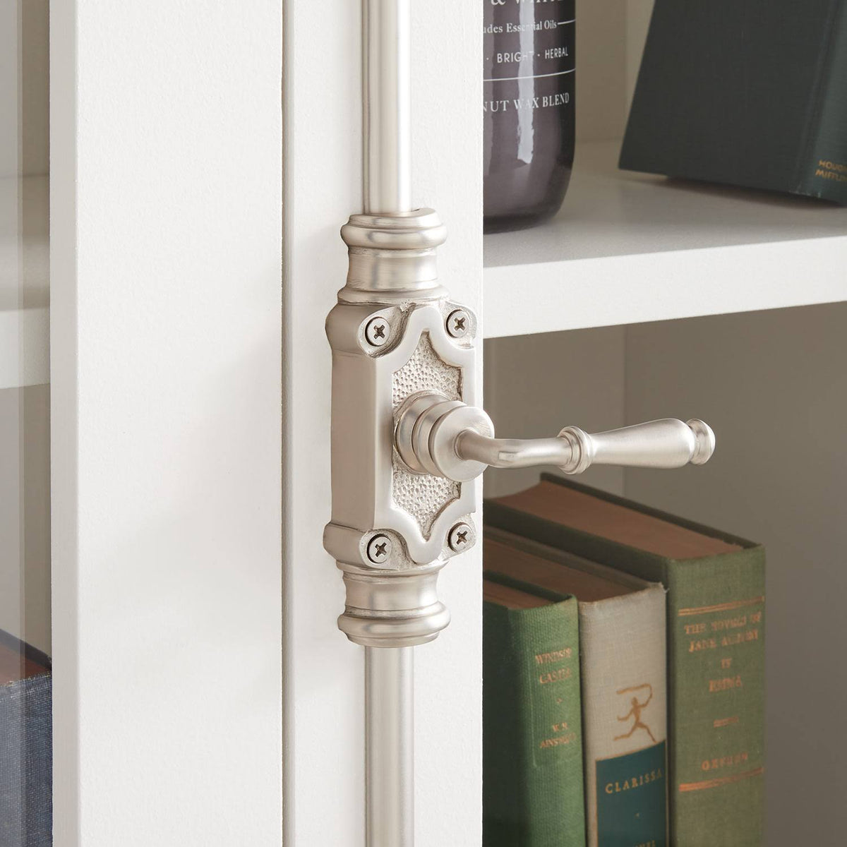 Satin Nickel Cabinet Cremone Bolt G18460