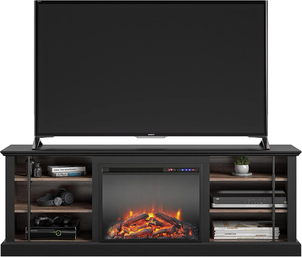 Black Fireplace Stand for TVs up to 70" C883533
