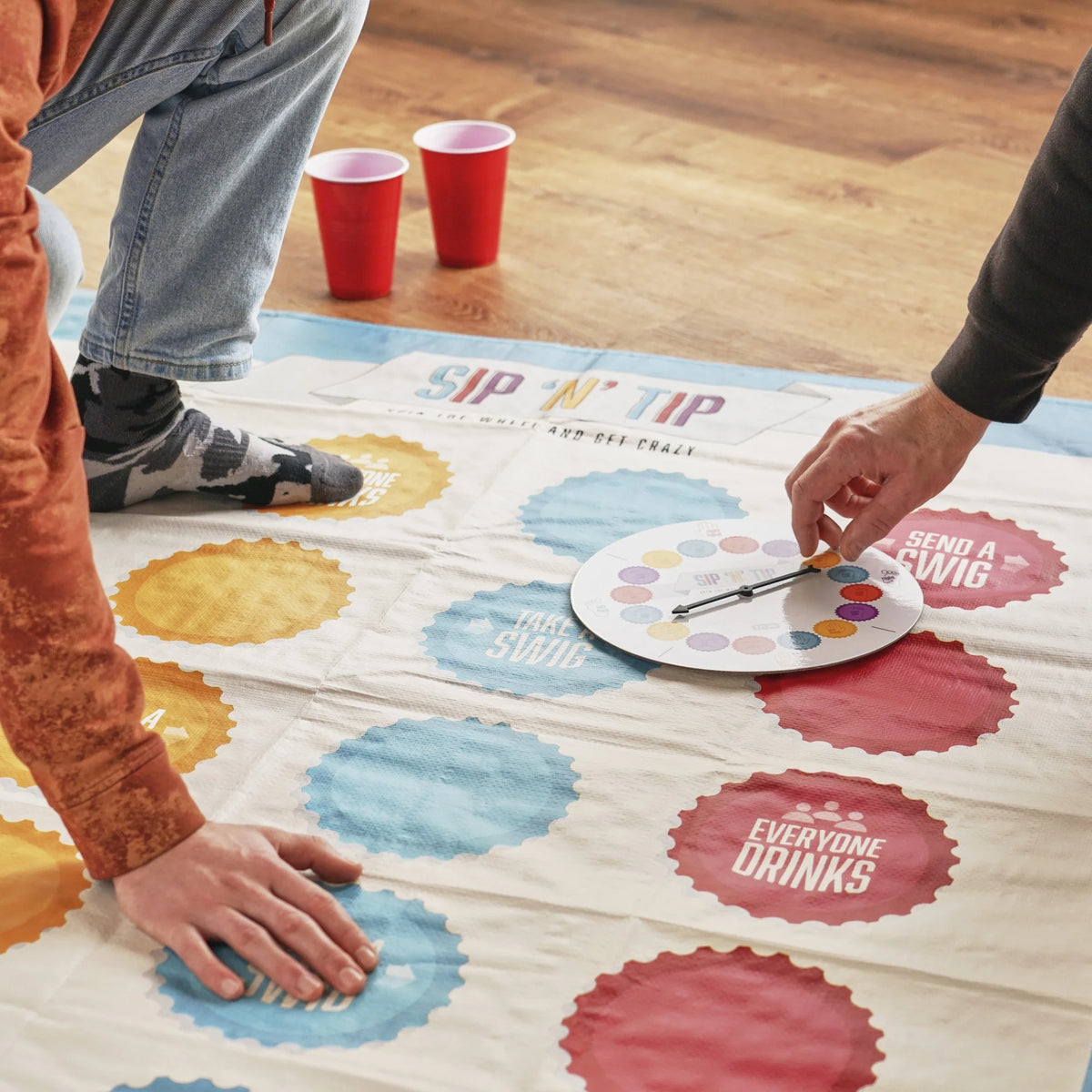 Drinking Game with Mat and Spinner D989