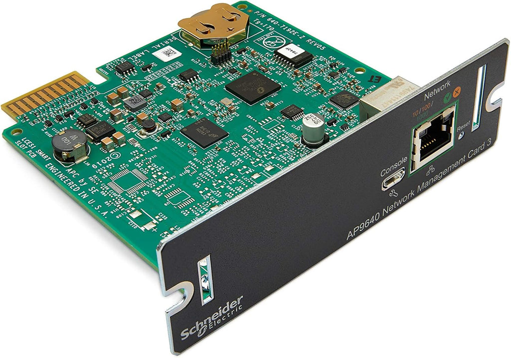 APC UPS Network Management Card 3 with 2 USB Ports and Temperature Monitoring I606628