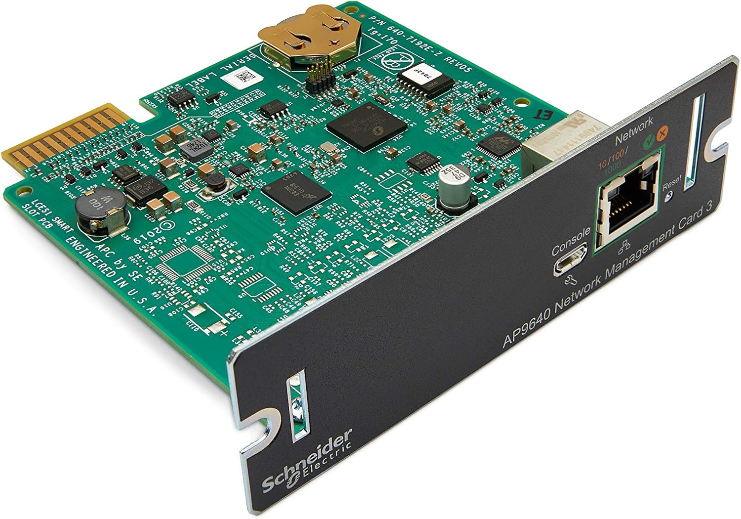 APC UPS Network Management Card 3 with 2 USB Ports and Temperature Monitoring I606628