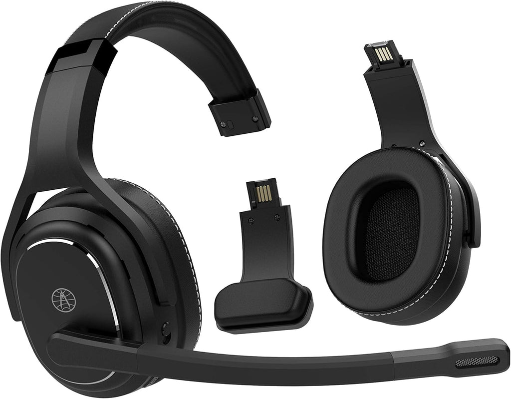 2-in-1 Wireless Headset with Noise Cancellation J432