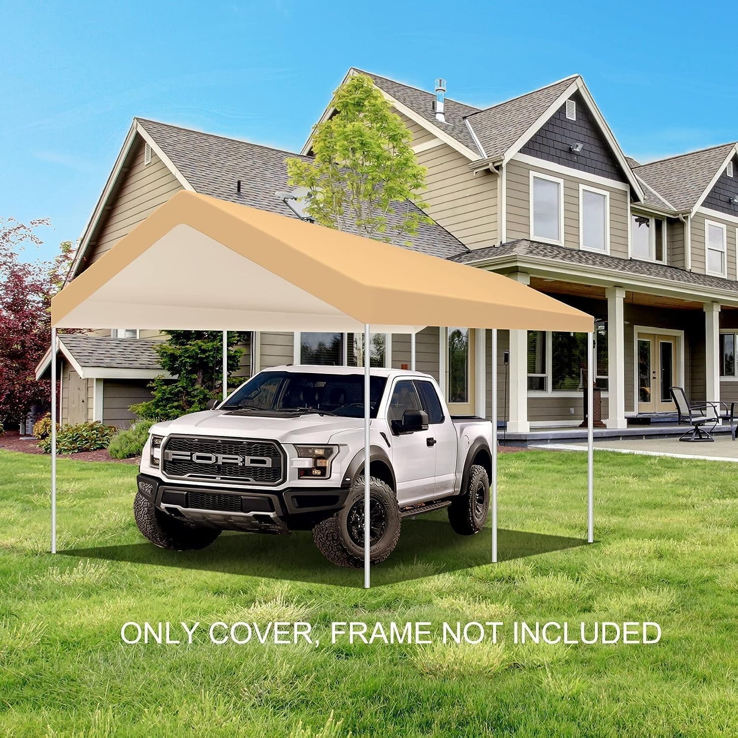 Replacement Top Cover with Ball (10' x 20', Gray) N834