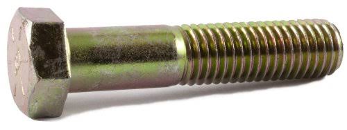 5/8-11 x 2 1/4 Grade 8 Hex Cap Screw Yellow Zinc Plated (150) N871605