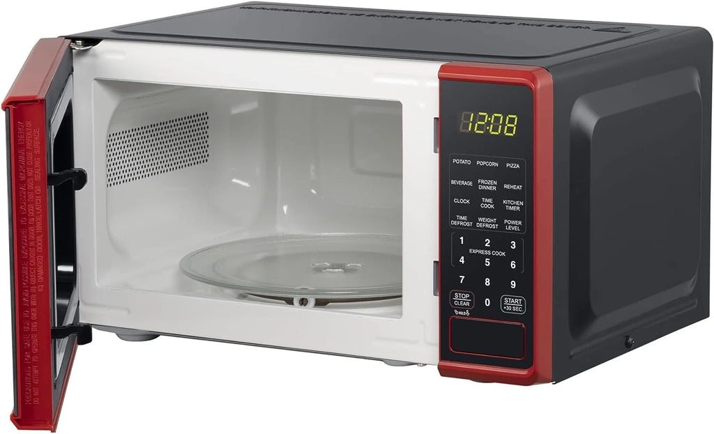 Red Countertop Microwave Oven Z372601