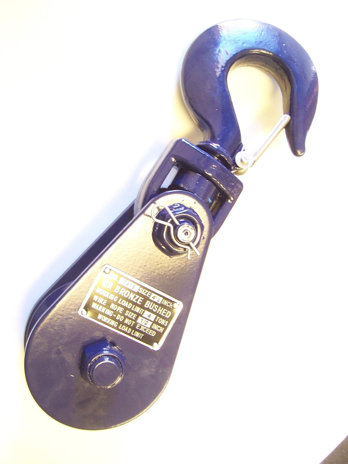 Snatch Block with Hook, 4 Ton Capacity T199