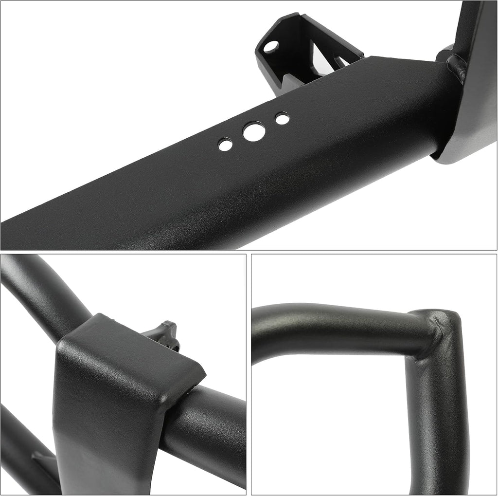 Black Steel Front Bumper Brush Guard V29519