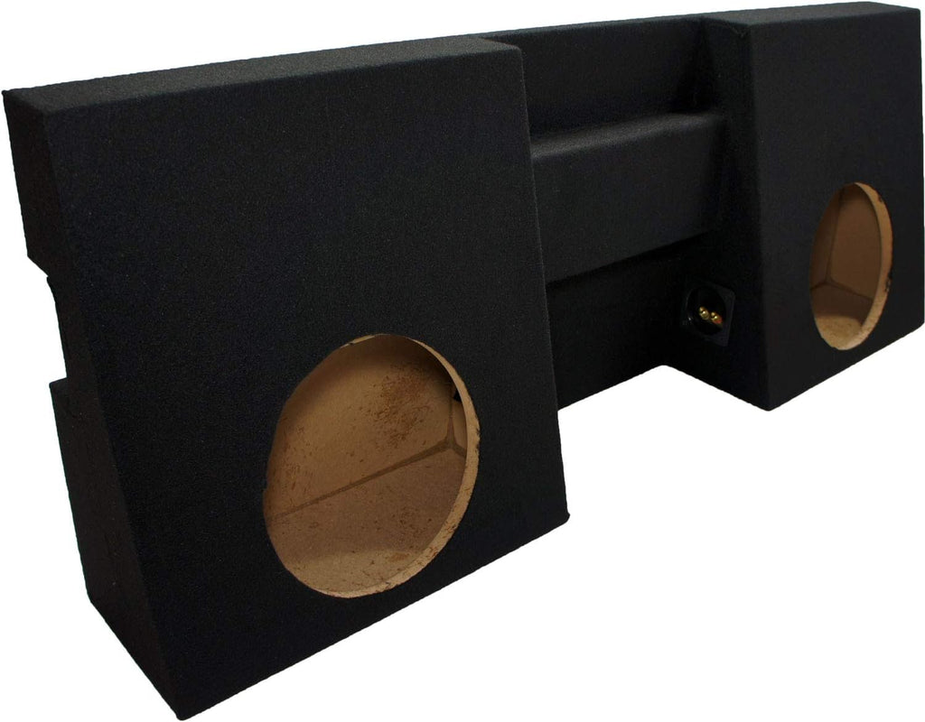 Compatible with 2005-UP Toyota Tacoma Double Cab Truck Alpine Bundle Type S S-W10D2 Dual 10 Sub Box Enclosure with Harmony HA-A800.1 Amplifier & 4GA Amp Kit O1702