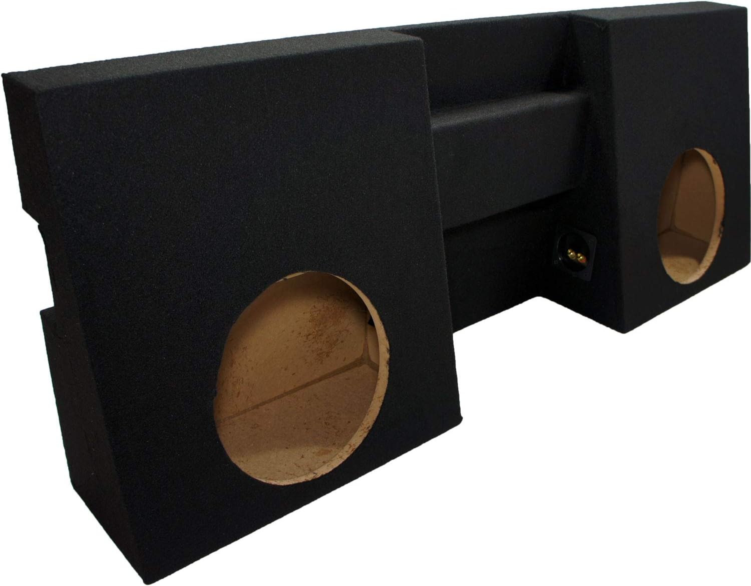 Compatible with 2005-UP Toyota Tacoma Double Cab Truck Alpine Bundle Type S S-W10D2 Dual 10 Sub Box Enclosure with Harmony HA-A800.1 Amplifier & 4GA Amp Kit O1702