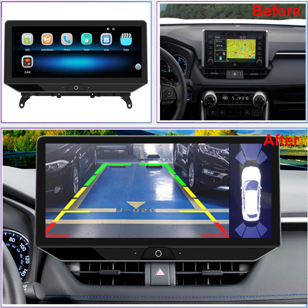 12.3inch Touch Screen Wireless Carplay Android Stereo R198