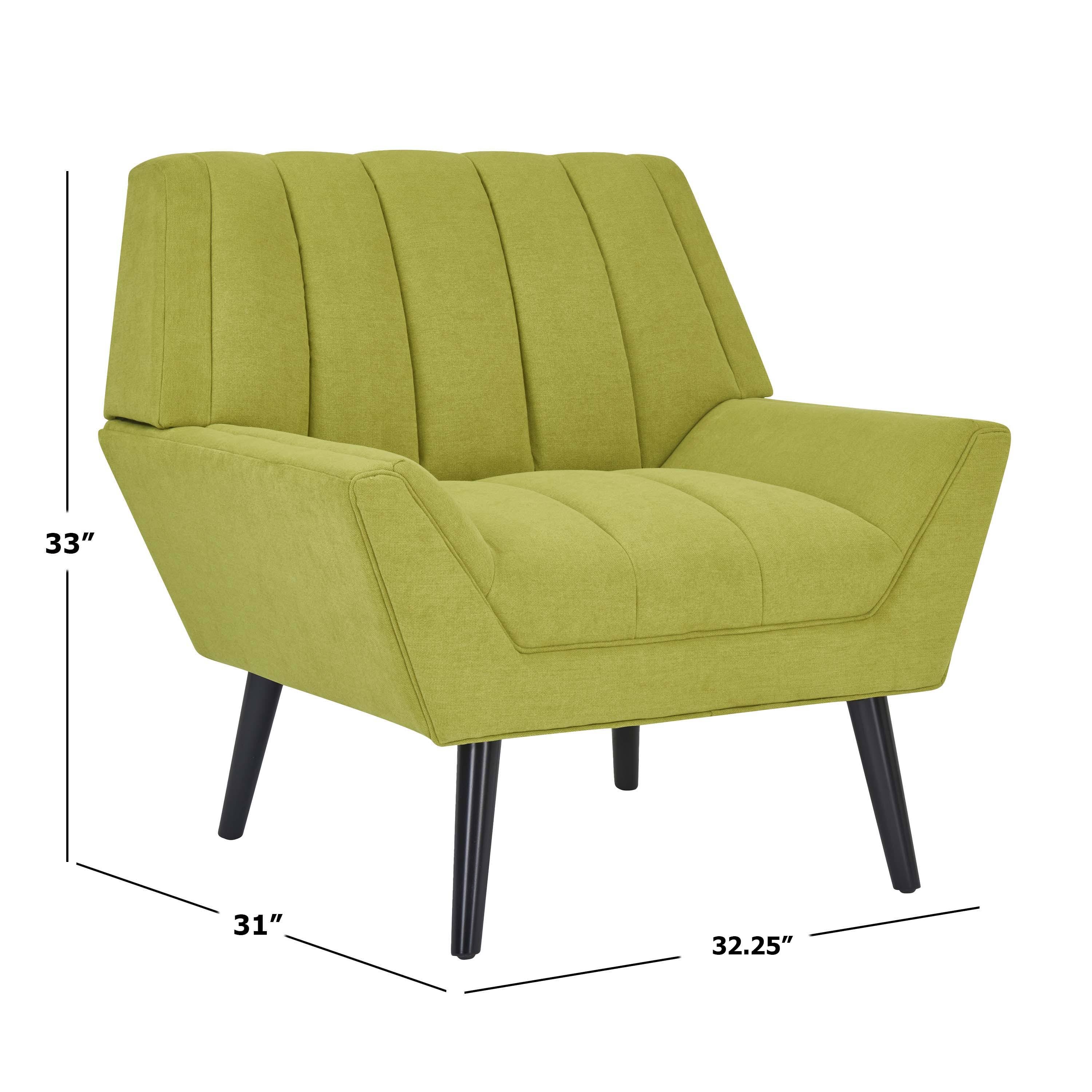 Turquoise Blue Velvet Channel Tufted Armchair Q639867