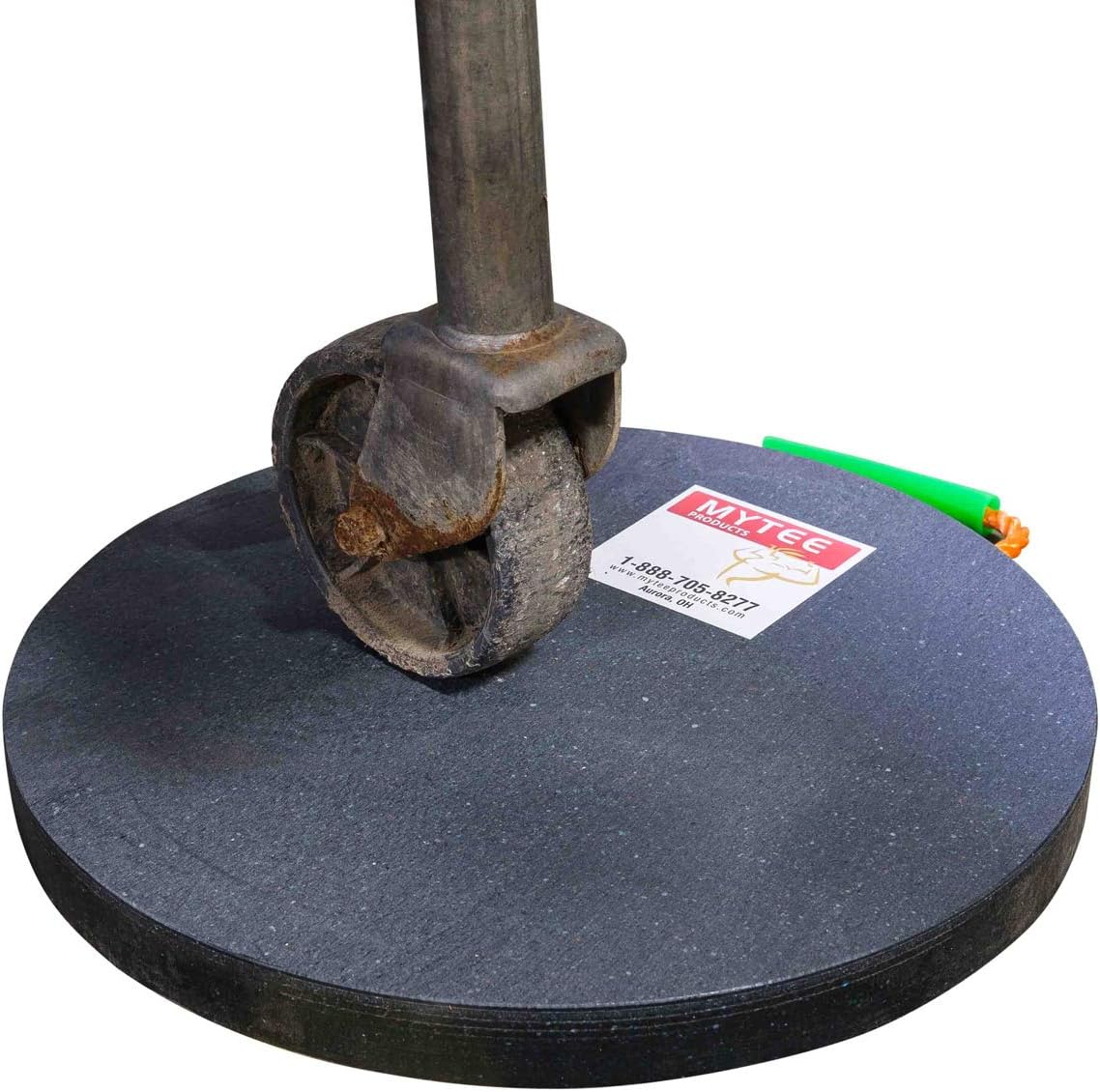 Round Outrigger Pad 15" Diameter, 1.5" Thick, 50,000 lbs WLL, 2 Pack X41785
