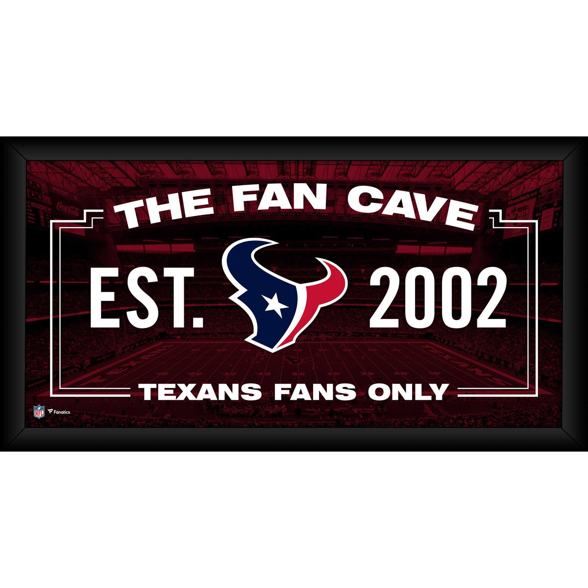 Framed Houston Texans Collage E1308