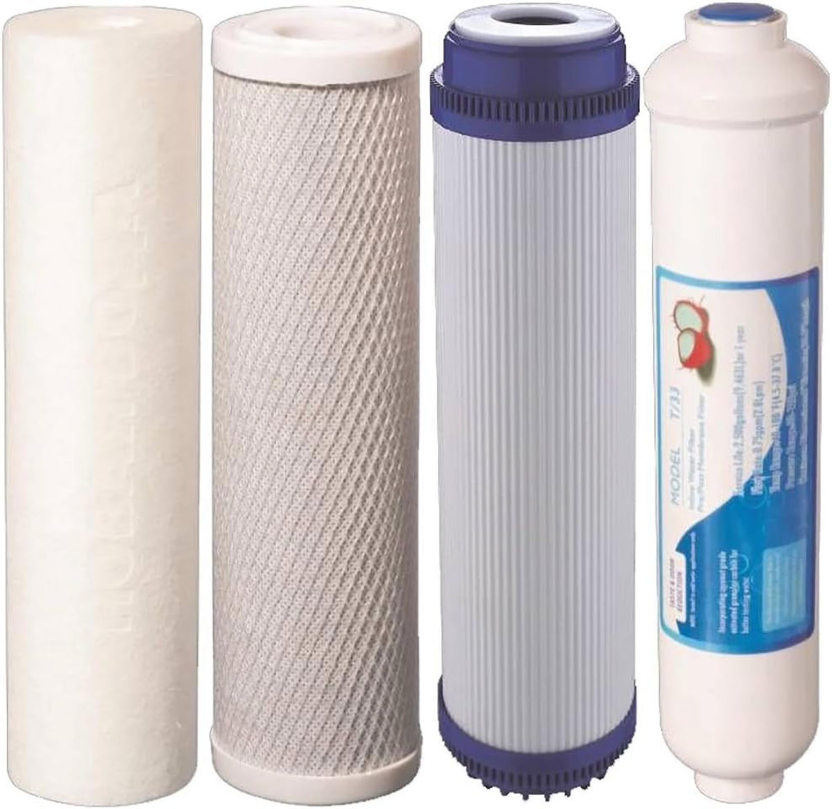 4 Pc RO Replacement Water Filters R75680