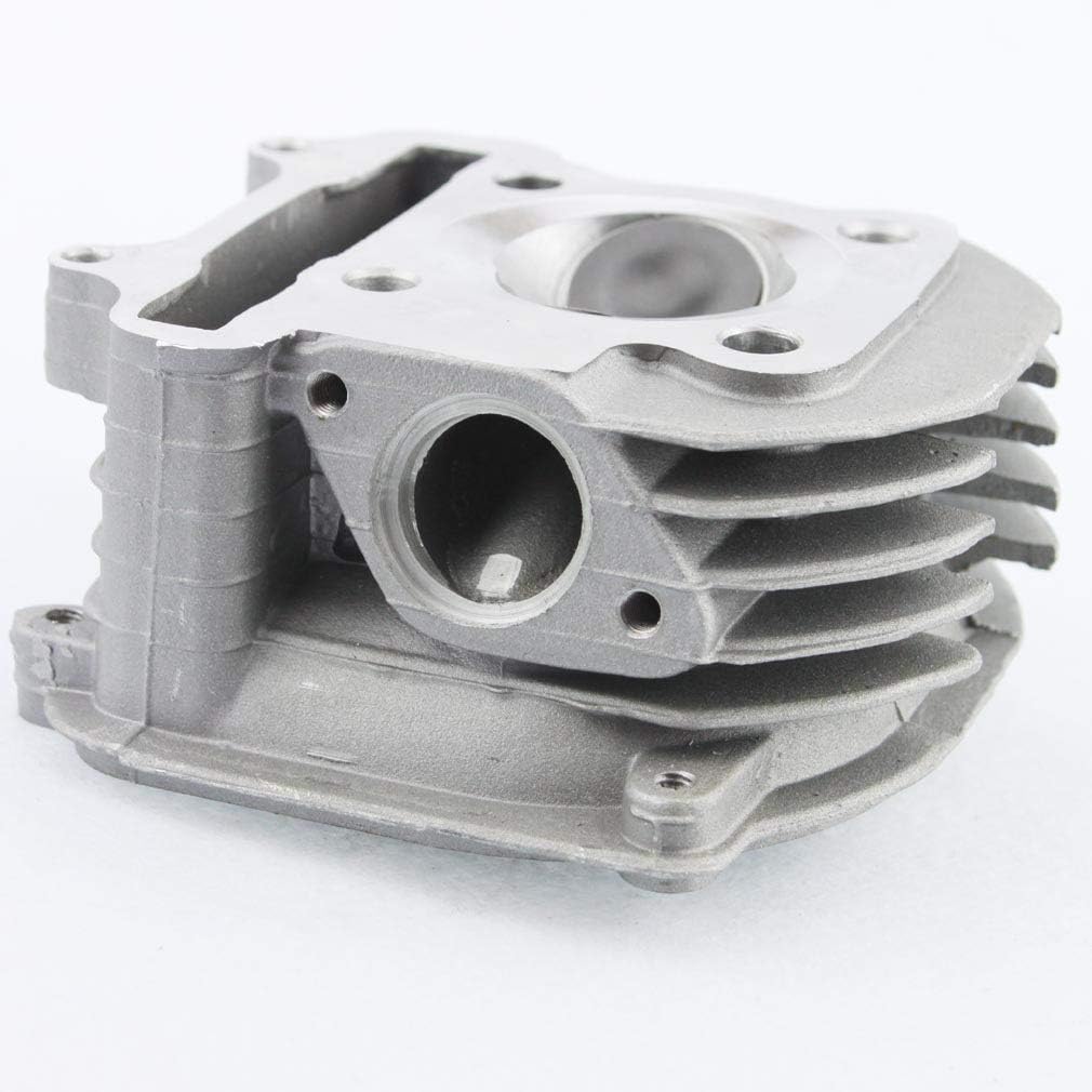 57.4mm Bore 150cc GY6 Engine Rebuild Kit Cylinder Head Pack of 2 O544