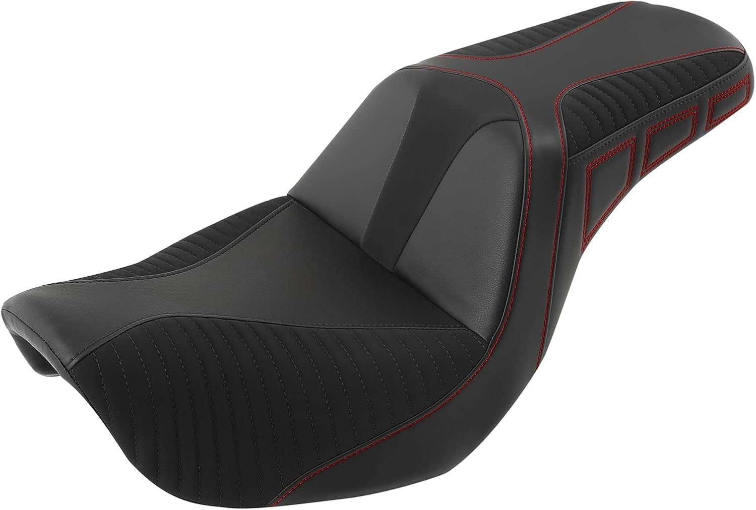 Red Stitching Motorcycle Seat N84215