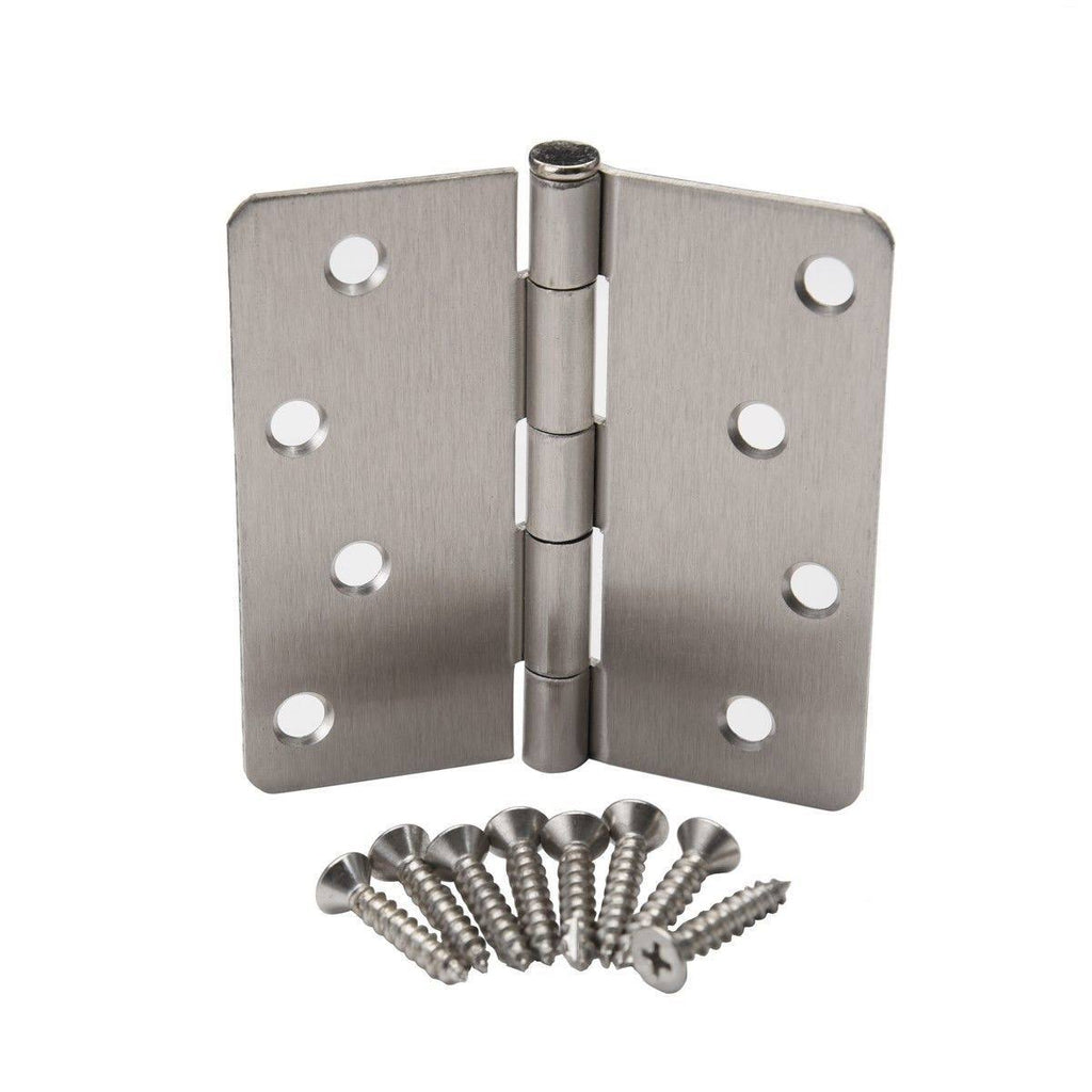 100 Pcs Satin Nickel Steel Door Hinge E79732