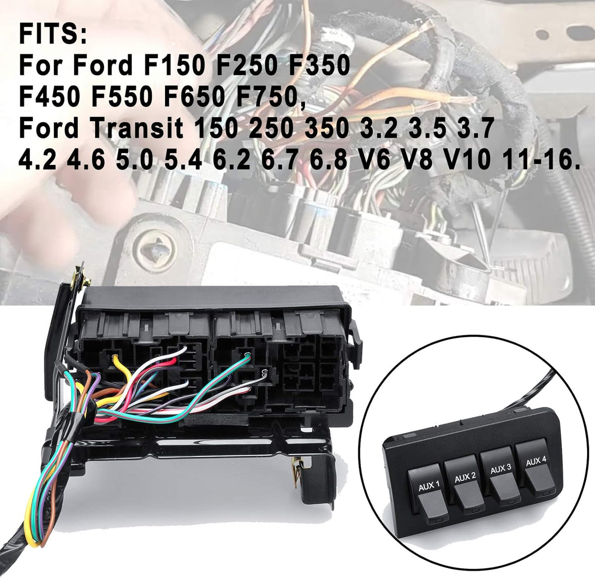 AUX Auxiliary Switch for Ford F250 F350 T374